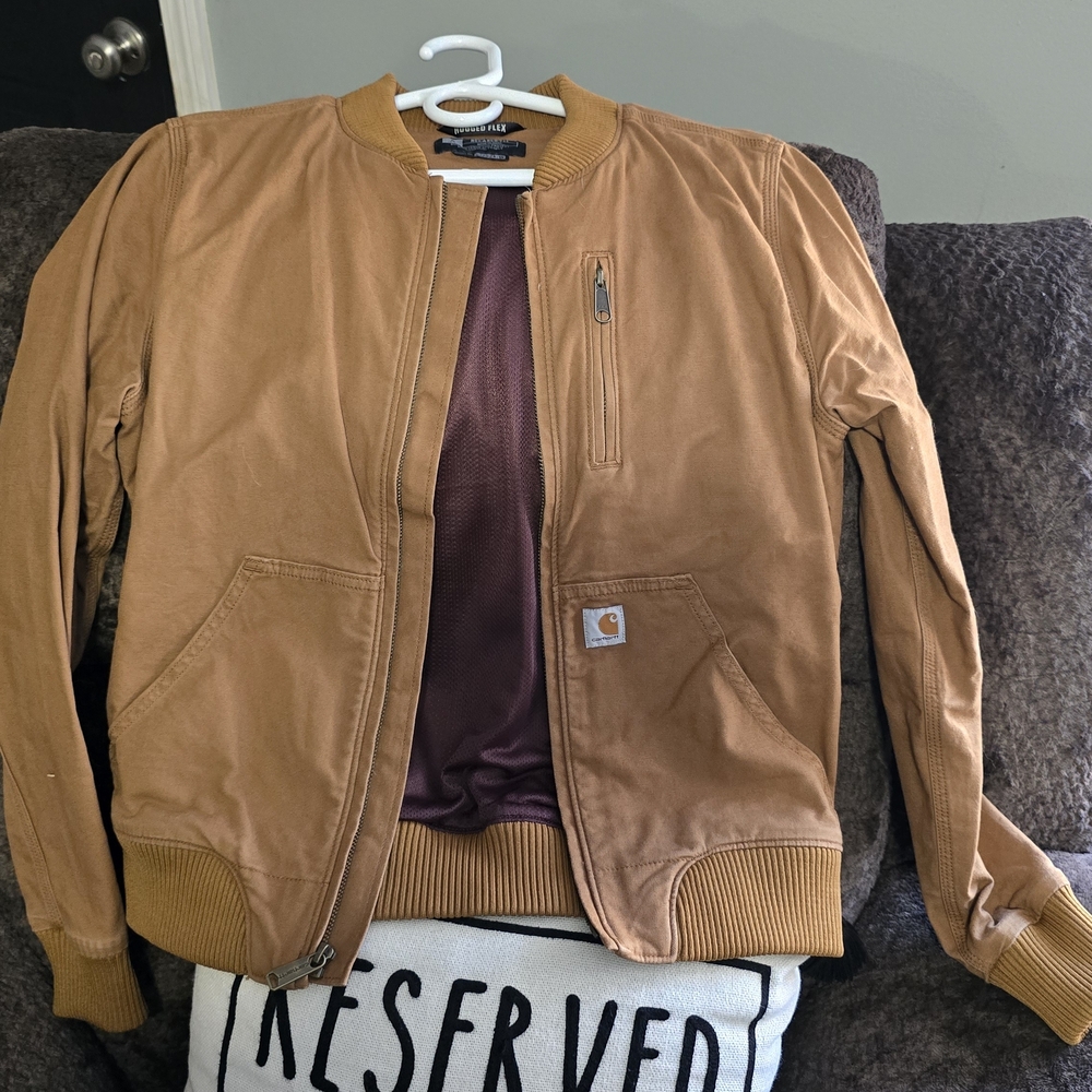 Carhartt Brown Bomber Jacket